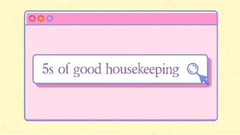 5s of Good Housekeeping