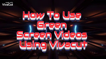 How to Use Green Screen Videos Like a Pro | Using VIVACUT #tutorialediting#vivacut