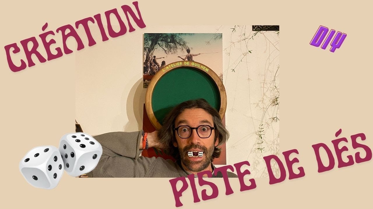 Piste de dès 100% personnalisable