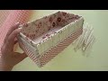 It’s amazing 🤩 How can we turn a recycled box into a beautiful and functional storage box?