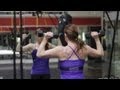 Bicep Curl to Overhead Press : Stretching &amp; Muscle Strengthening