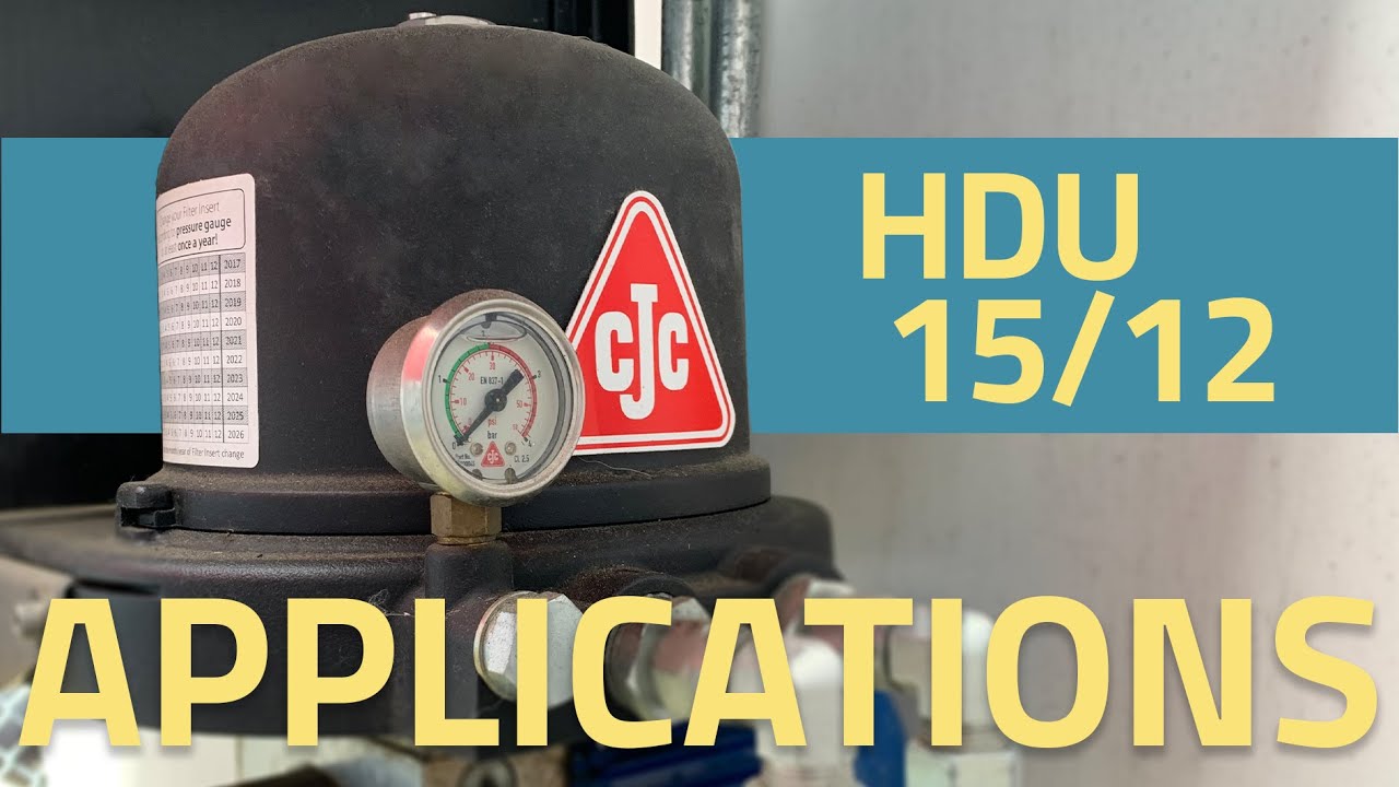 CJC Fine Filter: HDU 15/12 Overview - YouTube