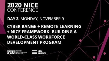 Cyber Range + Remote Learning + NICE framework: Building a World-Class Workforce Development Program