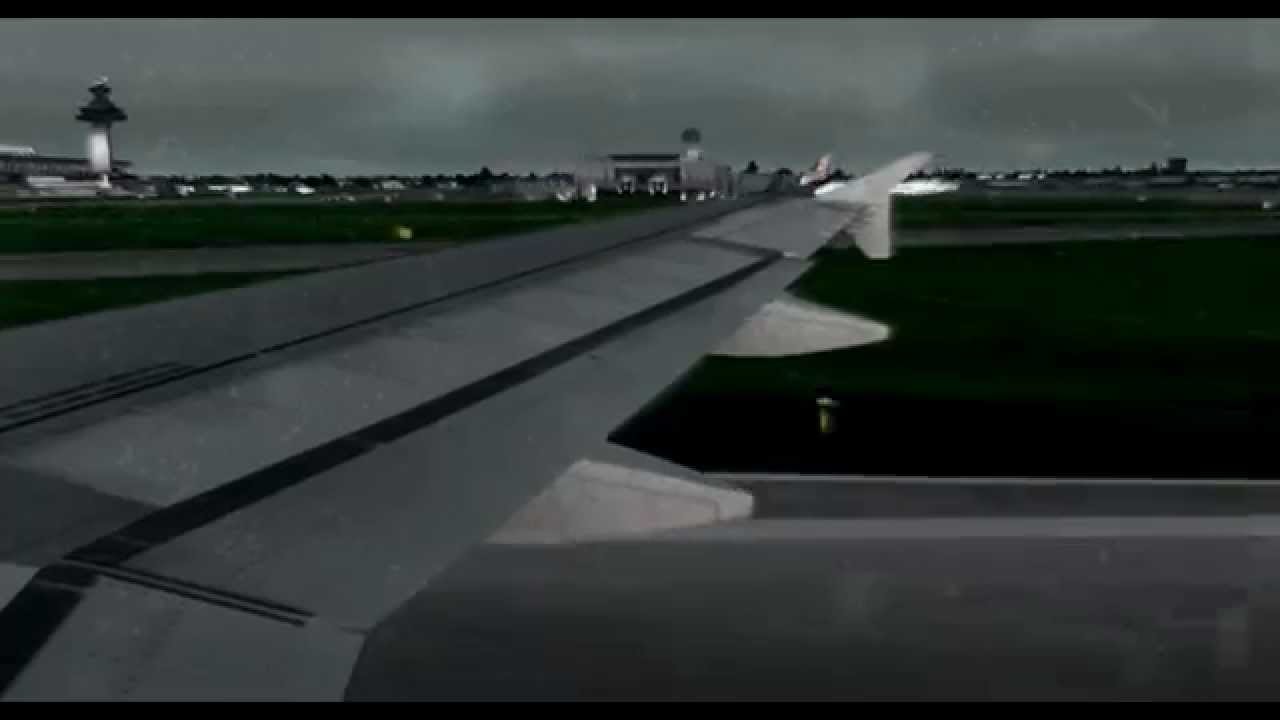 EXTREME WEATHER TAKEOFF I DULLES