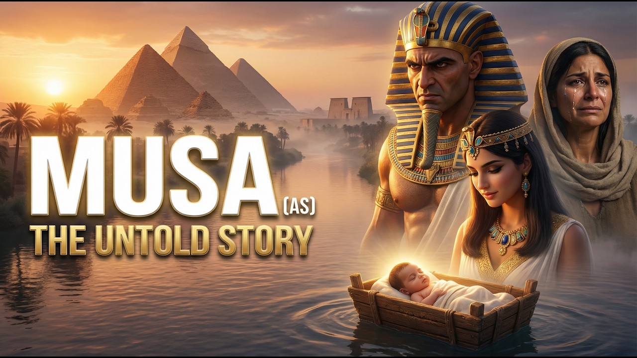 Story of Prophet Musa (AS) | From the River to Pharaoh's Palace ...