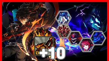 [엘소드 / Elsword KR] 10페르 노바 도클 / +10 Perkisas weapon Nova Imperator Henir