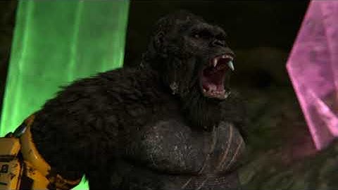 (Blender Cycles) Kong hollow earth roar (FANMADE!)