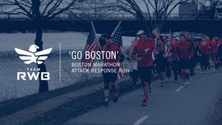'Go Boston' Team RWB Marathon Attack Response Run