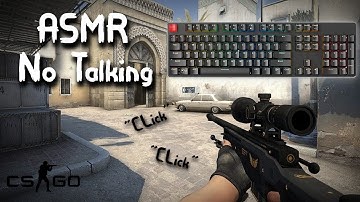 ASMR Gaming | CS:GO Dust 2 Gameplay | No Talking