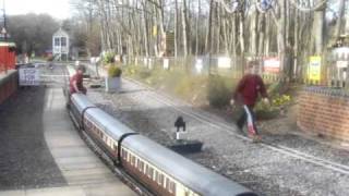 Mizens Railway : Little John going up to the sheds