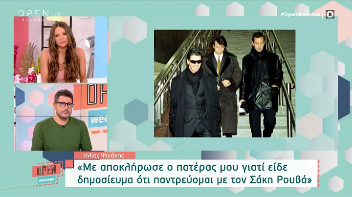 Ηλίας Ψινάκης: Με αποκλήρωσε ο πατέρας μου γιατί είδε δημοσίευμα ότι παντρεύομαι με τον Σάκη Ρουβά