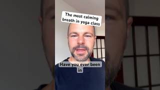 Kripalu yoga teacher and breathwork guide demonstrates the most calming breath