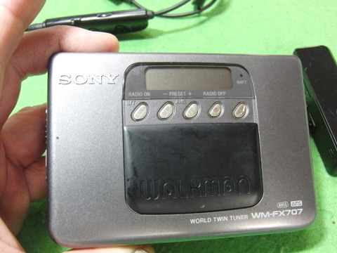 SONY 1992年　カセットウォークマン　WM-FX707