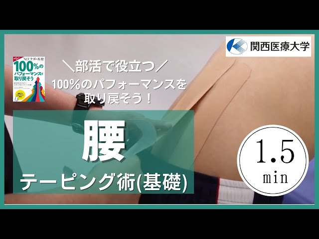 臨床パーフェクトテーピングセミナーDVD〈腰痛編〉 KTPS】キネシオテーピングパーフェクトスクール｜PT-OT-ST.NET