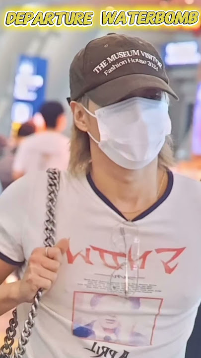 Cutie 🥰Taemin Departed #incheon airport to #singapure for #waterbomb2025 #taemin #태민 @taemin_bpm