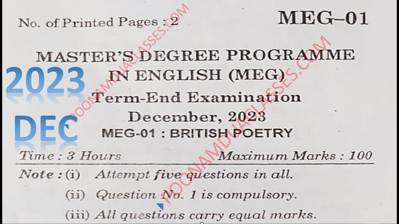 meg-01-british-poetry-2023-december-question-paper-youtube