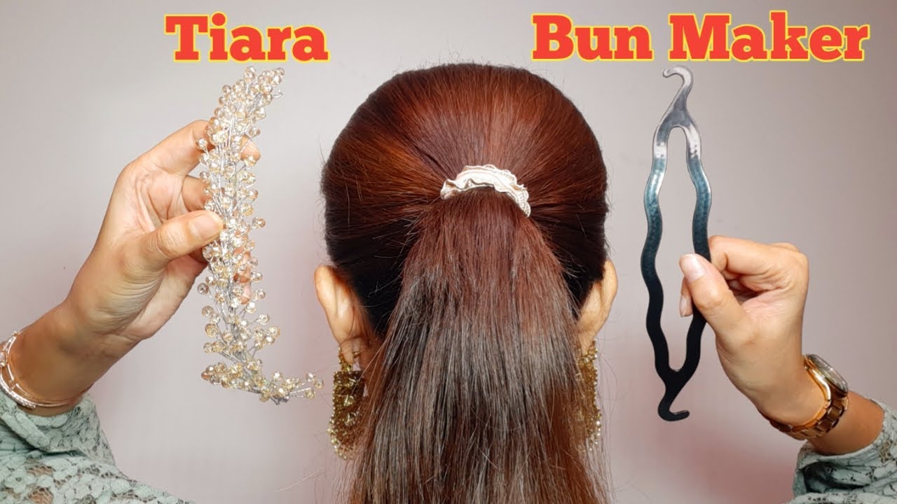Easy Bun Hairstyles  Magic Sponge Hair Accessories Tool Twist Curler  Roller Styler  YouTube