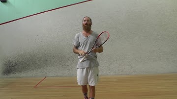 Squash - Forehand Volley