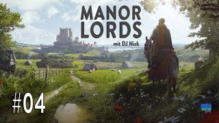 Manor Lords - #04 - "Die Gerberei für Bekleidung und der erste Winter ist da !" [deutsch]