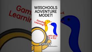 I Tried W3Schools Adventure Mode! 🐍🎮