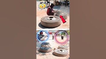 बचा लिया हमने ₹50 का Air | 😱😲 | Mini Vlog - Raju Puncture Wale | #minivlog #rajuminivlog