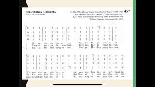Gita Surga Bergema ps 457  Notasi Tenor