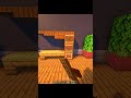 Minecraft Wooden Desk 💀 #shorts