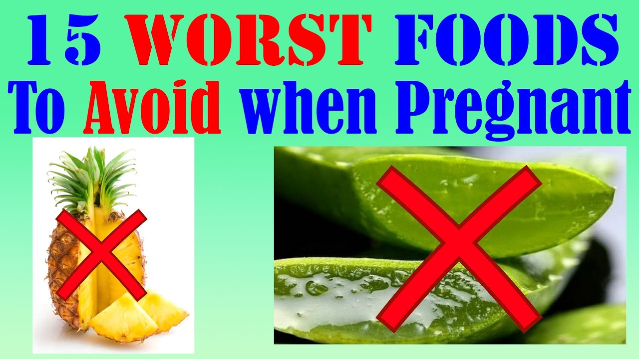 What not to Eat when Pregnant | First Trimester