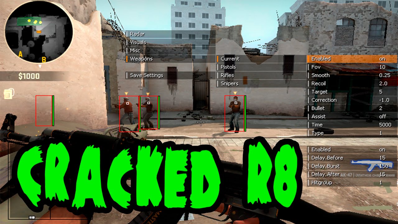 R8 CS:GO [19.07.15] [Cracked by PC-RET]