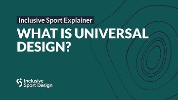 What is Universal Design?