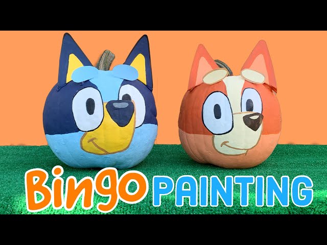 Pumpkin Painting | BINGO 🎃 Disney | Bluey and Bingo Halloween - Painting Time Lapse Parent How-To - YouTube pumpkin-painting-bingo-disney-bluey-and-bingo-halloween-painting-time-lapse-parent-how-to-youtube