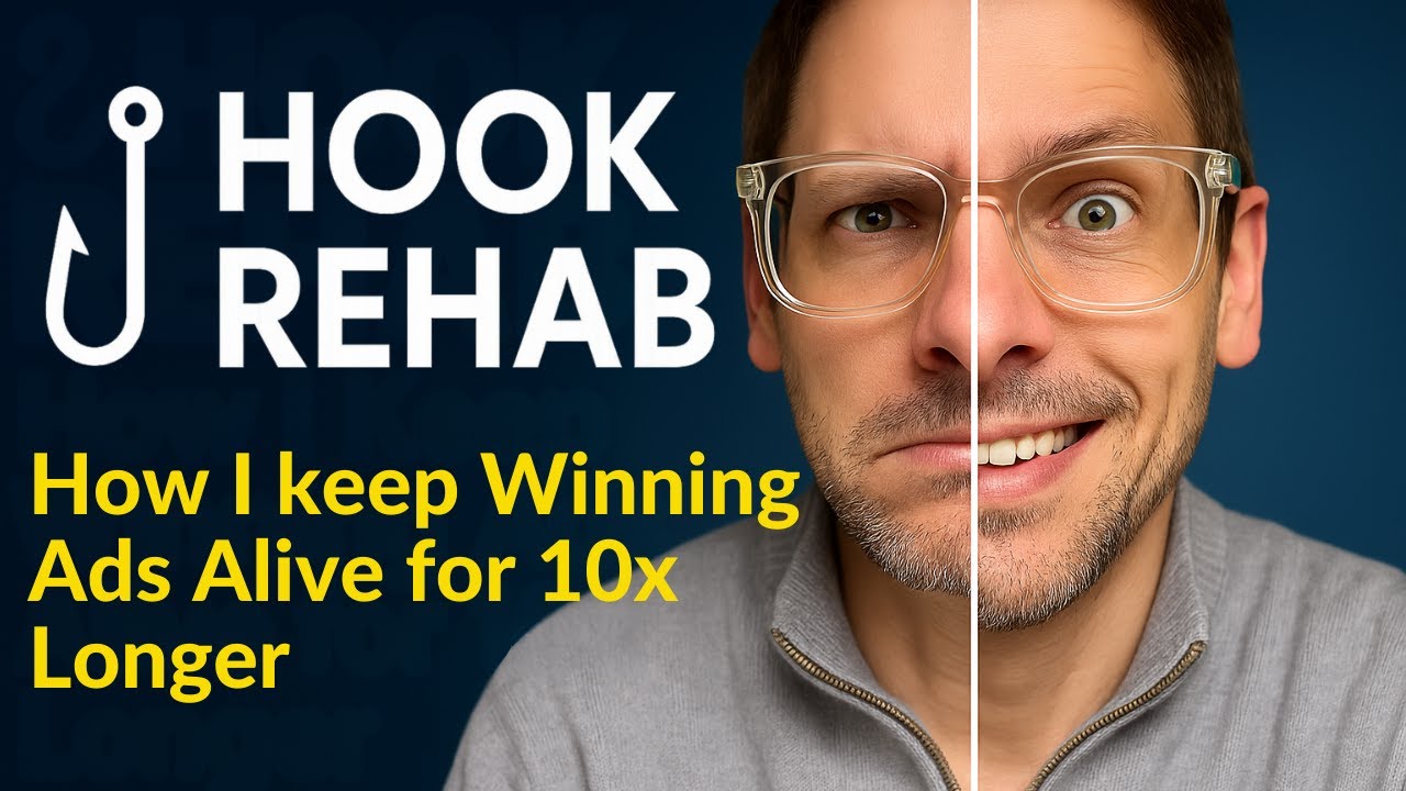 🪝 HOOK REHAB: How I Keep Winning Ads Alive for 10x Longer