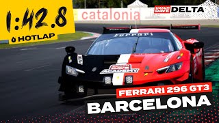 ACC Onboard Lap: Ferrari 296 GT3 at Barcelona CDA4 V2