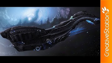 Space ART - Speed Painting (#Photoshop) | CreativeStation