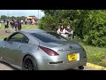 Cars Exiting a Car Show - East Coast Japanese