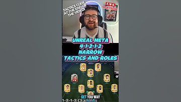 UNREAL META 4-1-2-1-2 TACTICS AND ROLES IN FC26! #Tactics #Roles #Formation #41212 #Meta