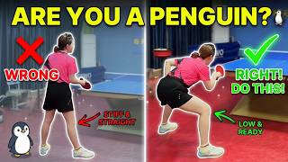 Stop Standing Like a Penguin! Fix Your Table Tennis Serve Return Fast