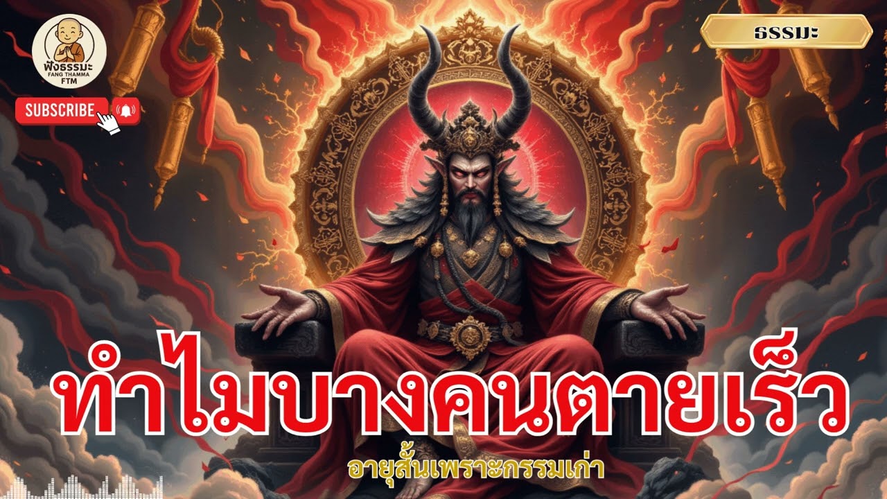 ชีวิตสั้นยาวไม่เท่ากันเพราะกรรมใด – อายุขัยถูกกำหนดด้วยเหตุแห่งกรรม | ฟังธรรมะ FTM