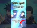 Sub vs Dub Noritoshi Kamo (Jujutsu Kaisen Cursed Clash)
