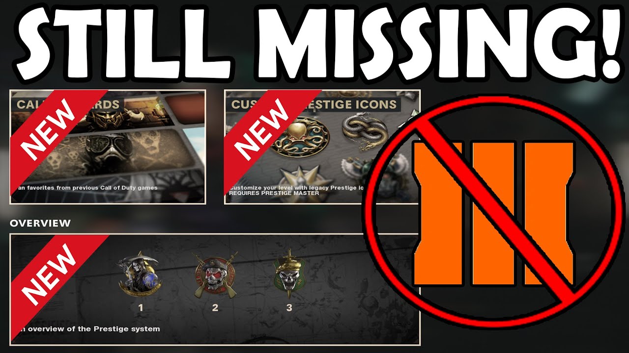 The NEW REWORKED PRESTIGE SHOP! STILL MISSING OVER 100 PRESTIGE EMBLEMS ...