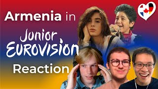 Armenia in Junior Eurovision Reaction