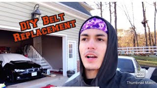 How to Change Serpentine Belt BMW 335i n54