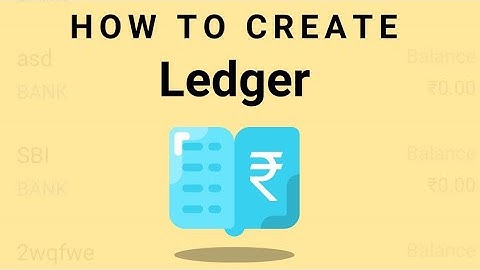How to create Ledger in GimBooks Tutorial