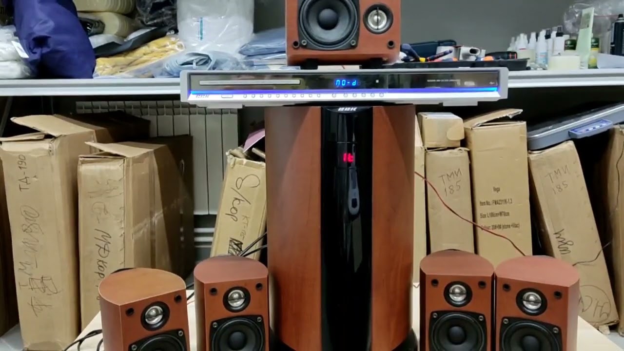 Домашний кинотеатр 5/1  bbk dk1435si