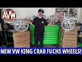 All New KING CRAB Porsche Fuchs Wheels for your Slammed VW