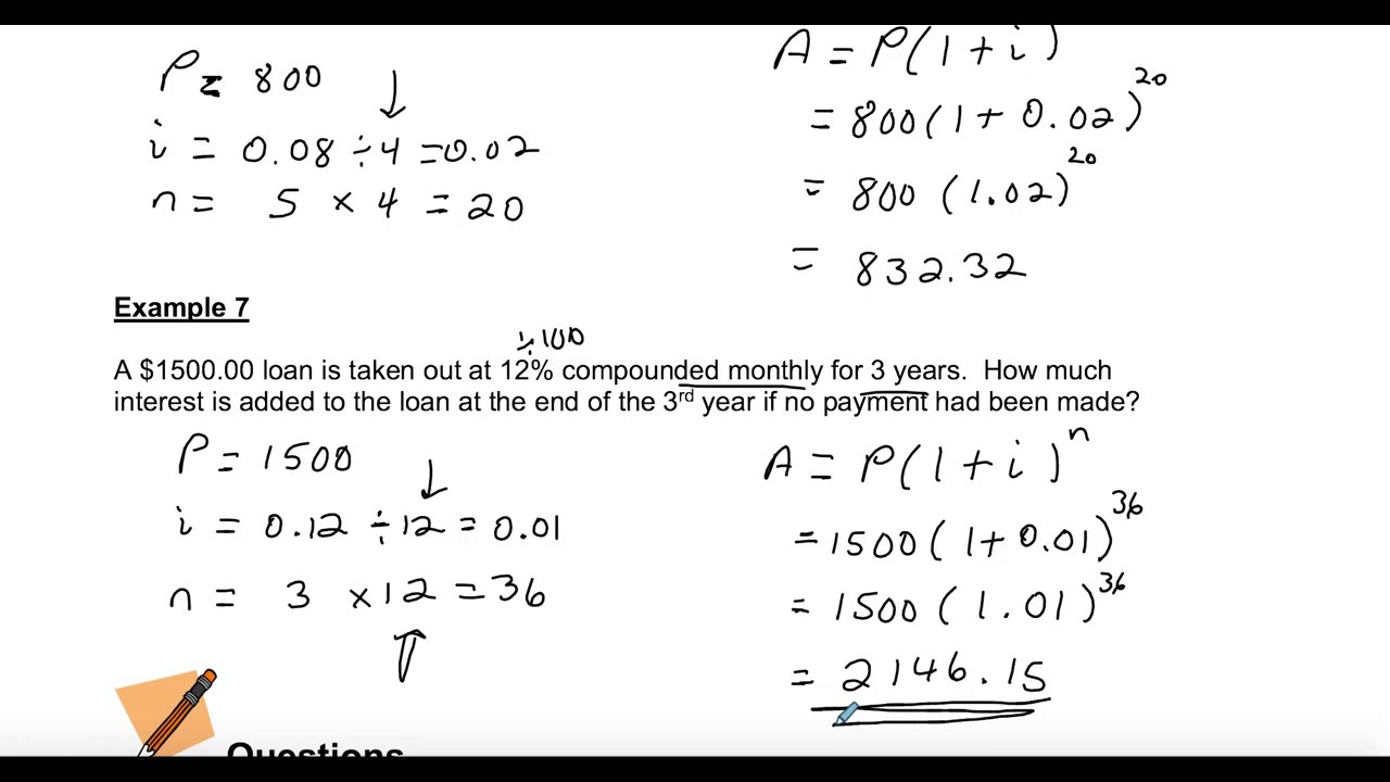 3 Lesson Compound Interest - YouTube