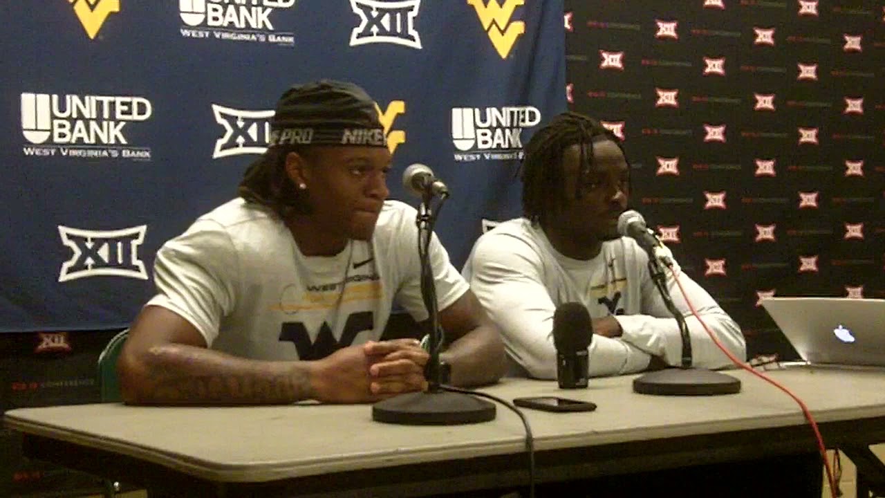 West Virginia Mountaineers Football Sam James & Winston Wright Baylor Postgame YouTube