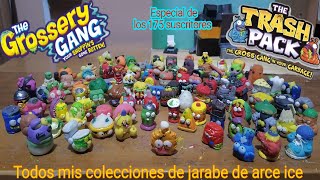 todos mis colecciones de jarabe de arce ice (the grossery gang y the trash pack) especial de los 175