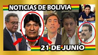 NOTICIAS DE BOLIVIA DE HOY 21 DE JUNIO, NOTICIAS DE BOLIVIA 21 DE JUNIO, NOTICIAS BOLIVIA