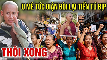 Biến Lớn ! U Mê Tức Giận Kéo Đến Đòi Lại Tiền Vì Sư Minh Tuệ To Gan Phát Ngôn Sốc Lên Tận Ốc 
